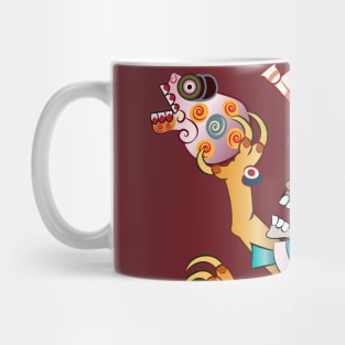 Aztec Sacrifice to the Gods Mug